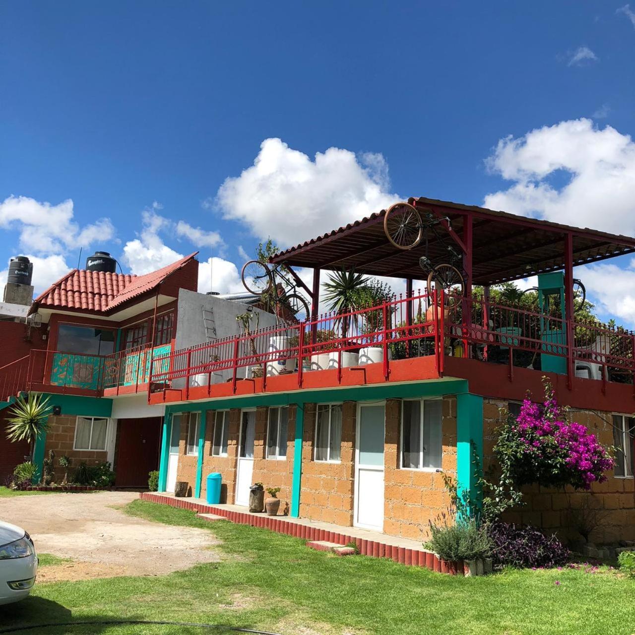 Hotel Las Fumarolas De Don Goyo Cholula Exteriér fotografie